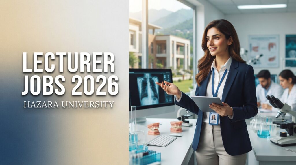 Hazara University Jobs 2026