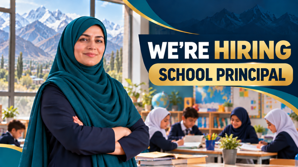 Principal Jobs 2026 in Gilgit-Baltistan MFF Jobs